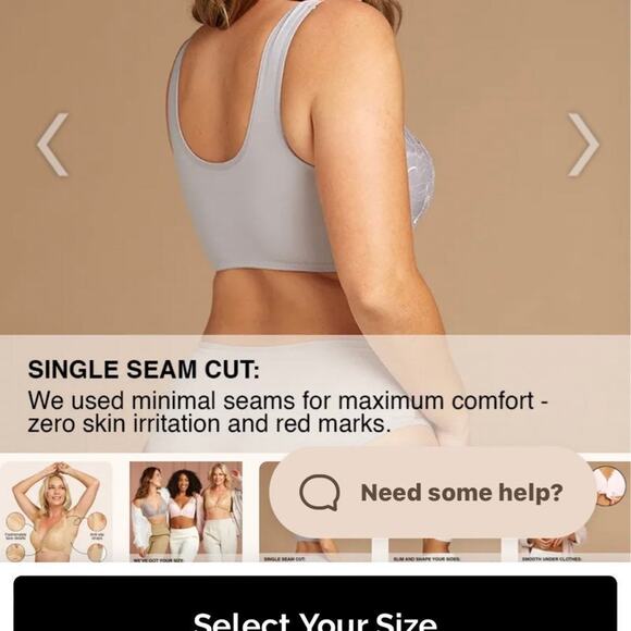 NWT LACY BRA bundle of 2 one grey & one nude color size 42B - Picture 3 of 12